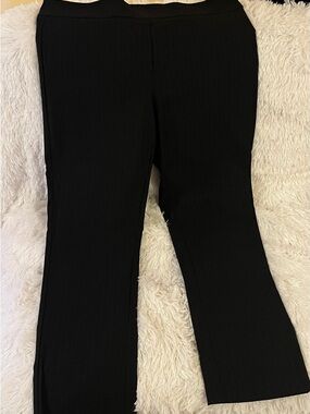 Classic Black Straight-Leg Pants - Women